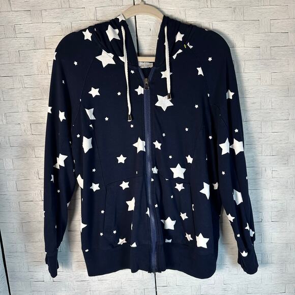 French Toast Tops - French toast soft hoodie, baby with white stars, cozy activewear athleisure ￼